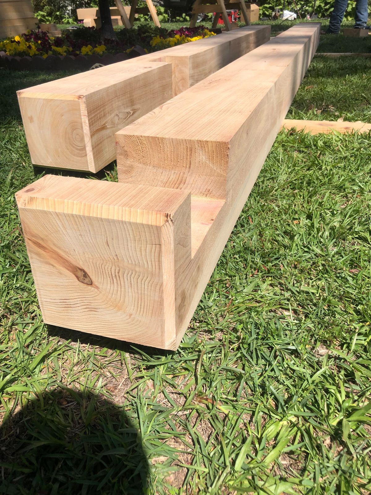 Hand-cut timber joinery