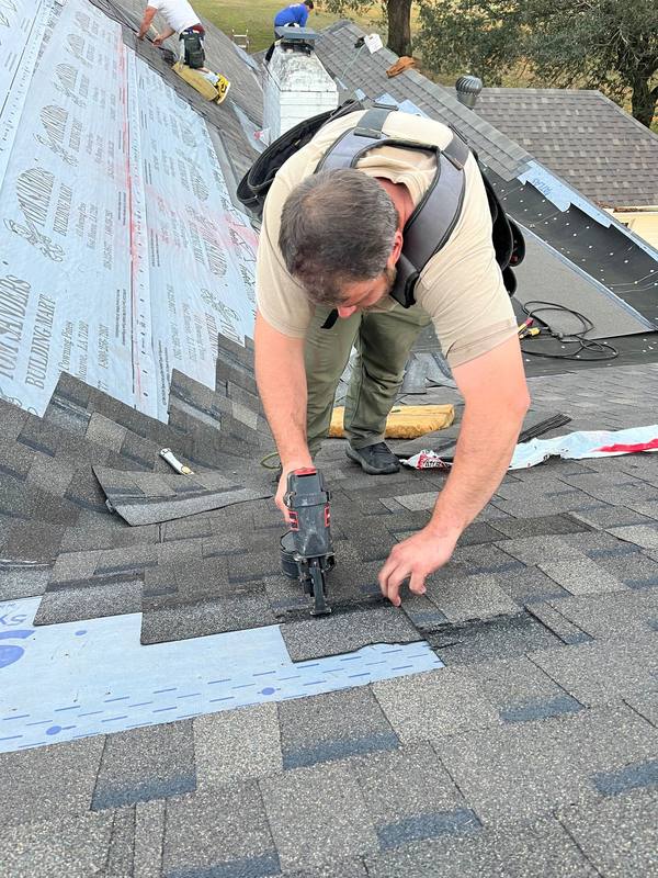 Laying new architectural shingles